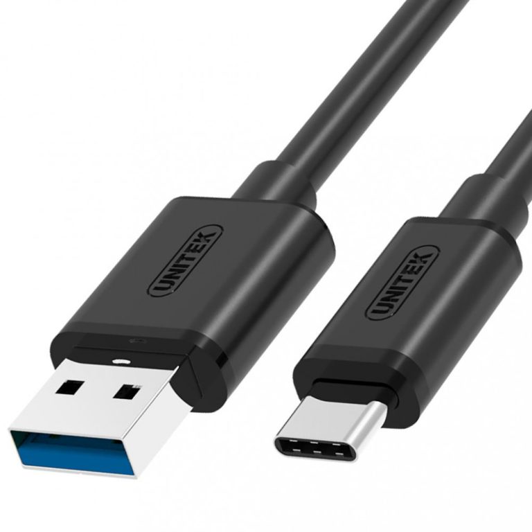 Unitek-Gen-1-USB-C-apa-USB-A-kabel-1m-Y-C474BK