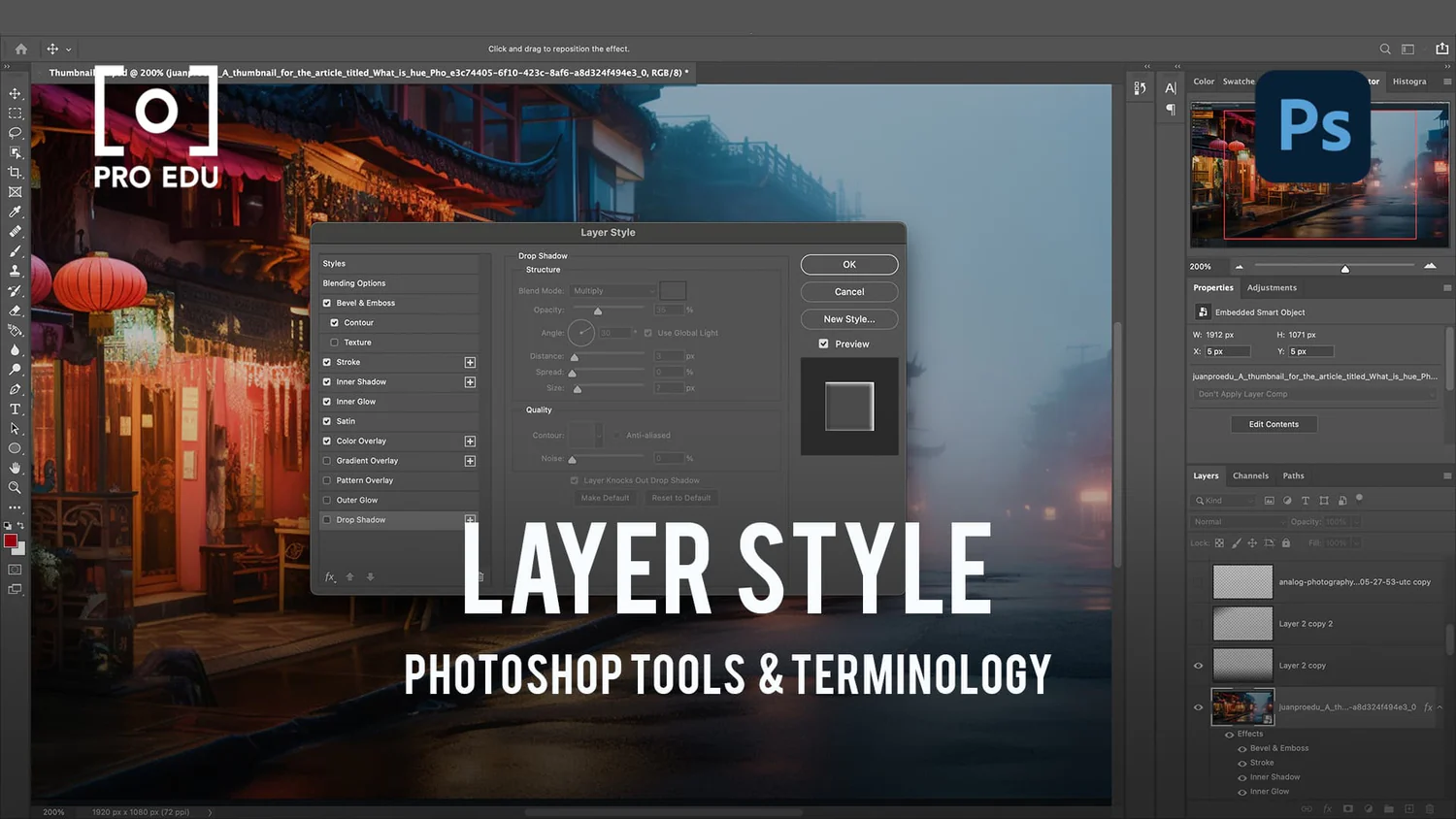 Photoshop Layer Stílusok: Különleges Megjelenés a Képeidhez