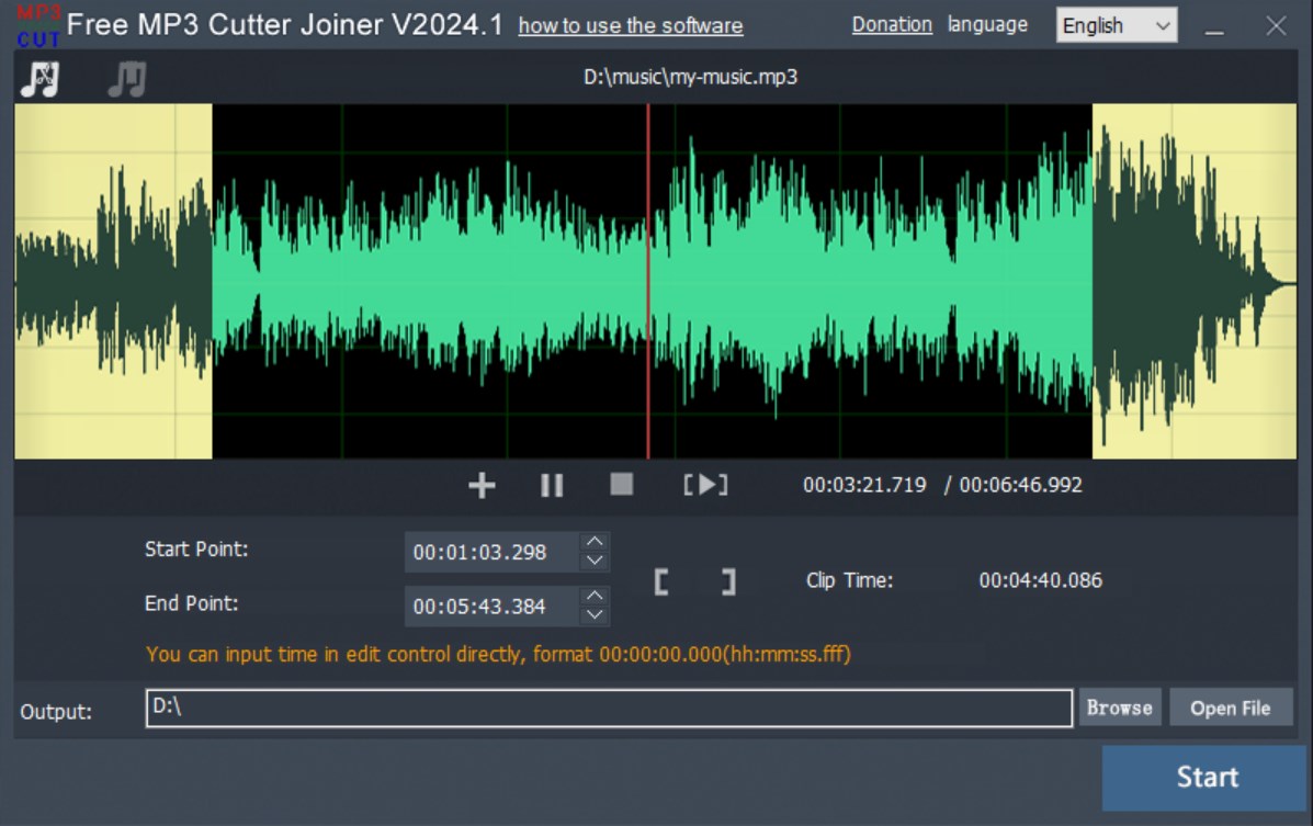 Free MP3 Cutter Joiner: Zenevágó program letöltése, telepítése és használata