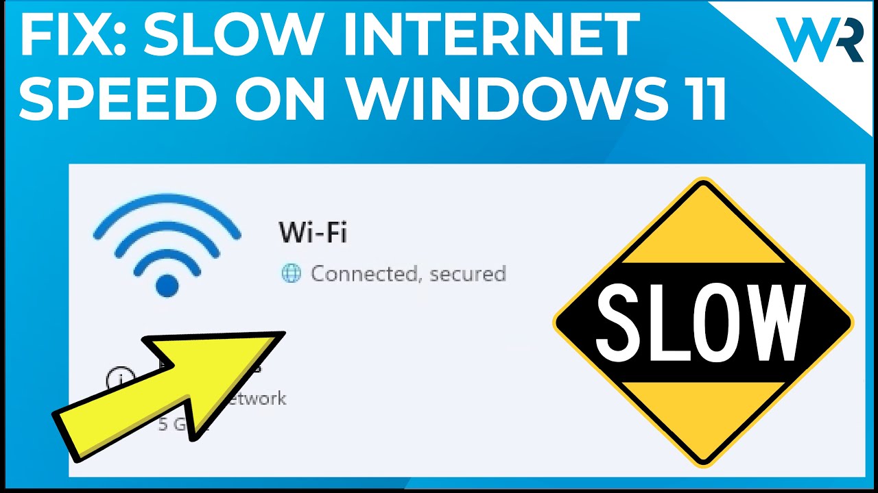 Mitől lassulhat le a wifi Windows 11-es laptopon?