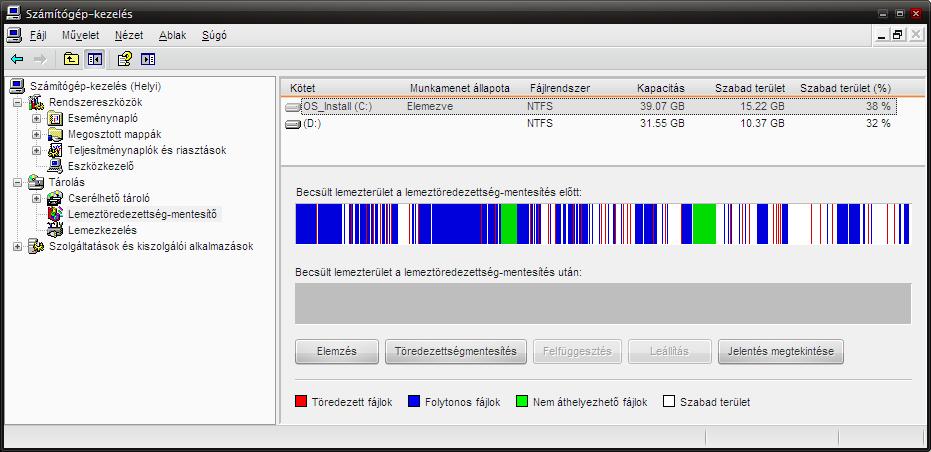 Érdemes-e manapság is töredezettség-mentesíteni a HDD-ket?