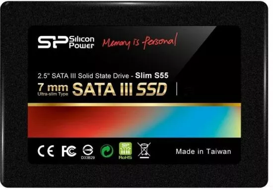 Silicon Power Slim S55 480GB SATA SSD – Gyors és Megbízható Tárolás