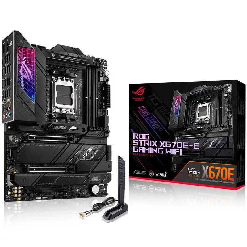 Milyen processzorokat támogat az ASUS ROG Strix X670E-E Gaming WIFI alaplap?