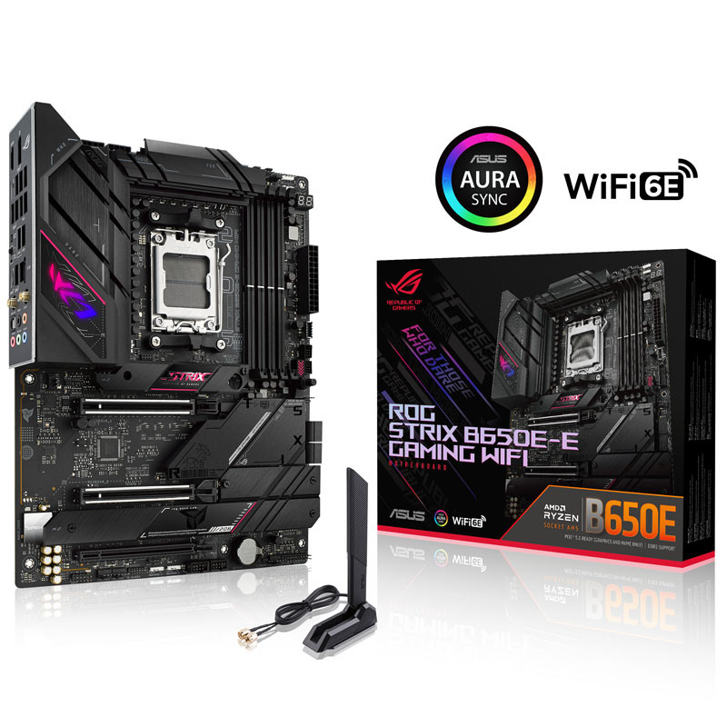 Milyen processzorokat támogat az ASUS ROG Strix B650E-E Gaming WIFI alaplap?