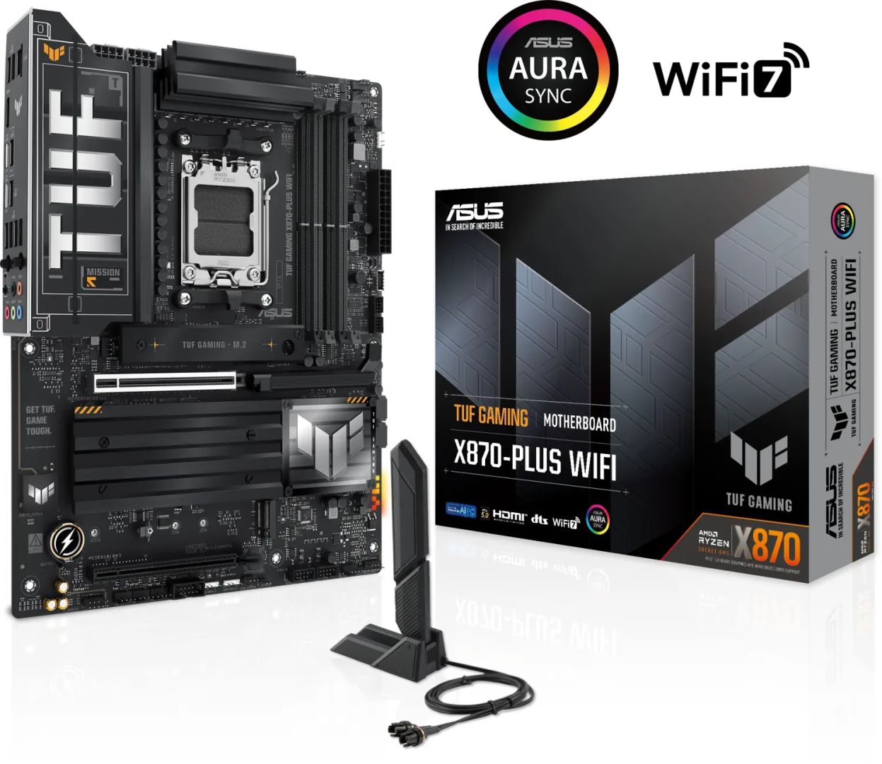 Milyen processzorokat támogat az ASUS TUF GAMING X870-PLUS WIFI alaplap?