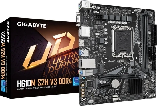 Milyen processzorokat támogat a GIGABYTE H610M S2H V3 DDR4 alaplap?