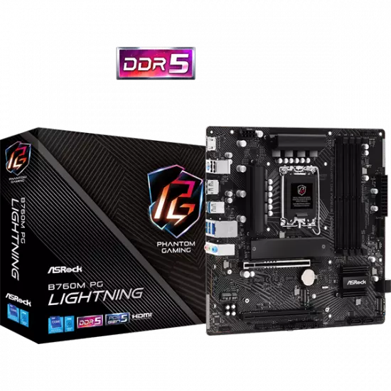 Milyen processzorokat támogat az ASRock S1700 B760M PG LIGHTNING alaplap?