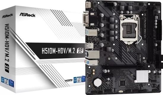 Milyen processzorokat támogat az ASRock H510M-HDV/M.2 SE alaplap?