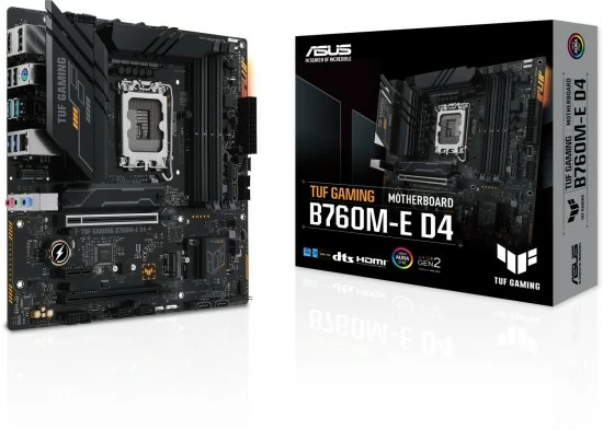 Milyen processzorokat támogat az ASUS TUF Gaming B760M-E D4 alaplap?