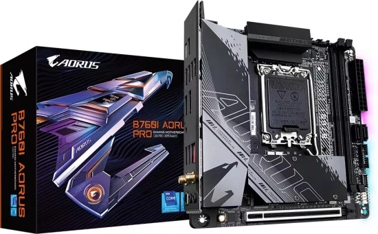 Milyen processzorokat támogat a GIGABYTE B760I AORUS Pro alaplap?