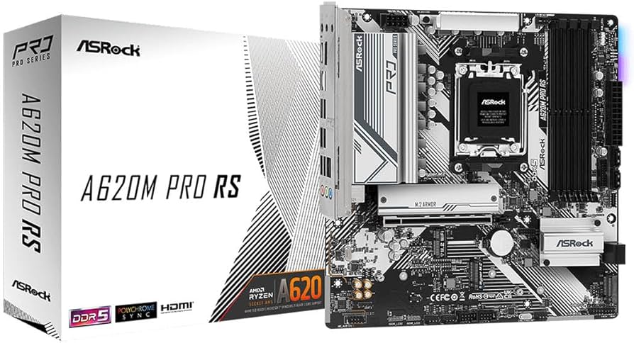 Milyen processzorokat támogat az ASRock A620M Pro RS WiFi alaplap?