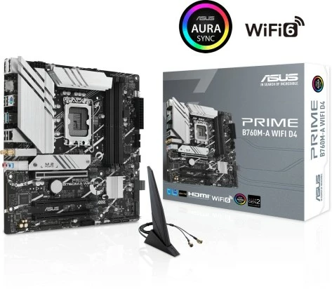 Milyen processzorokat támogat az ASUS Prime B760M-A WIFI D4 alaplap?