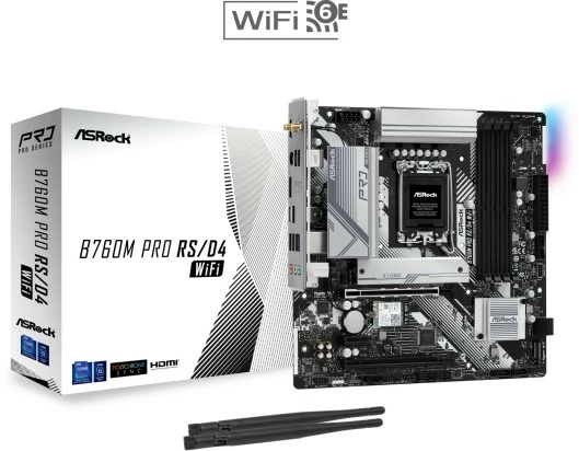 Milyen processzorokat támogat az ASRock B760M Pro RS/D4 WiFi alaplap?