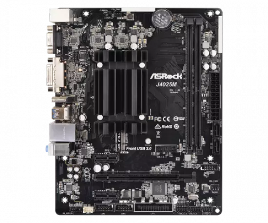 Milyen processzorokat támogat az ASRock J4025M alaplap?