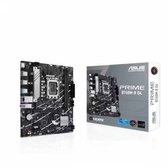 Milyen processzorokat támogat az ASUS PRIME B760M-R D4 alaplap?