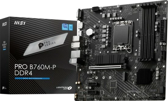 MSI PRO B760M-P DDR4 alaplap – Milyen processzorokat támogat?