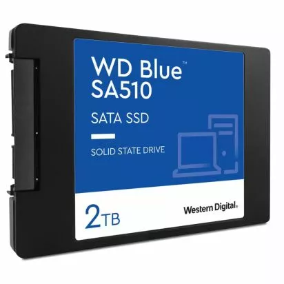 Western Digital 2TB 2,5″ SATA3 SA510 Blue SSD (WDS200T3B0A) – Tökéletes Tároló Számítógéphez és Laptophoz