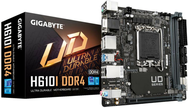 Milyen processzorokat támogat a Gigabyte H610I DDR4 alaplap?