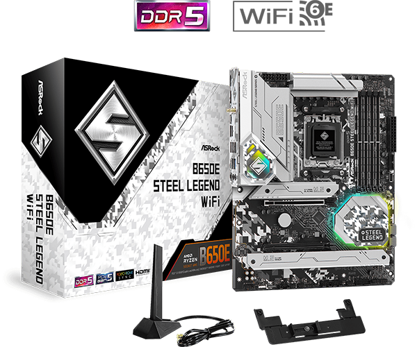 Milyen processzorokat támogat az ASRock B650E Steel Legend WiFi alaplap?