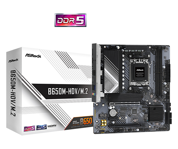 Milyen processzorokat támogat az ASROCK B650M-HDV/M.2 alaplap?