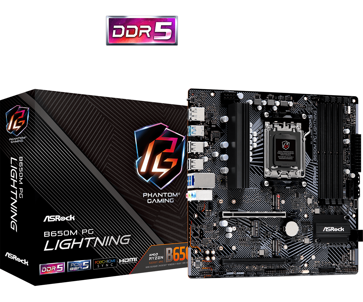 Milyen processzorokat támogat az ASRock B650M PG LIGHTNING alaplap?