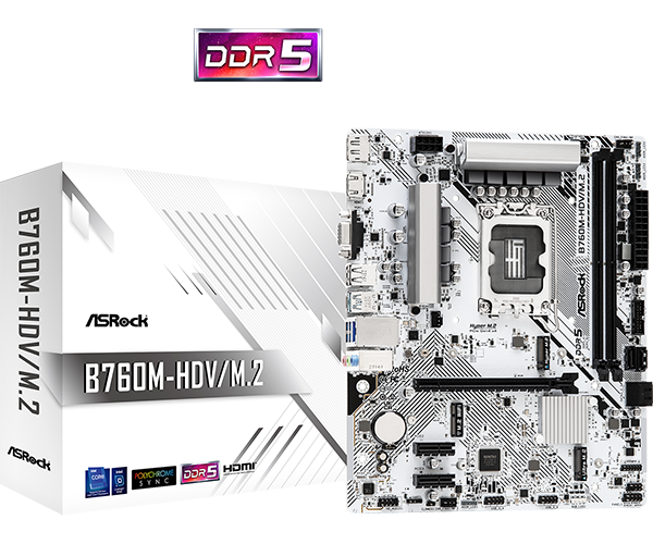 ASRock B760M-HDV/M.2 D4 alaplap – Milyen processzorokat támogat?