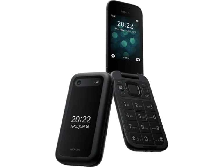 NOKIA-2660-FLIP-DualSIM-Fekete-Kártyafüggetlen-Mobiltelefon