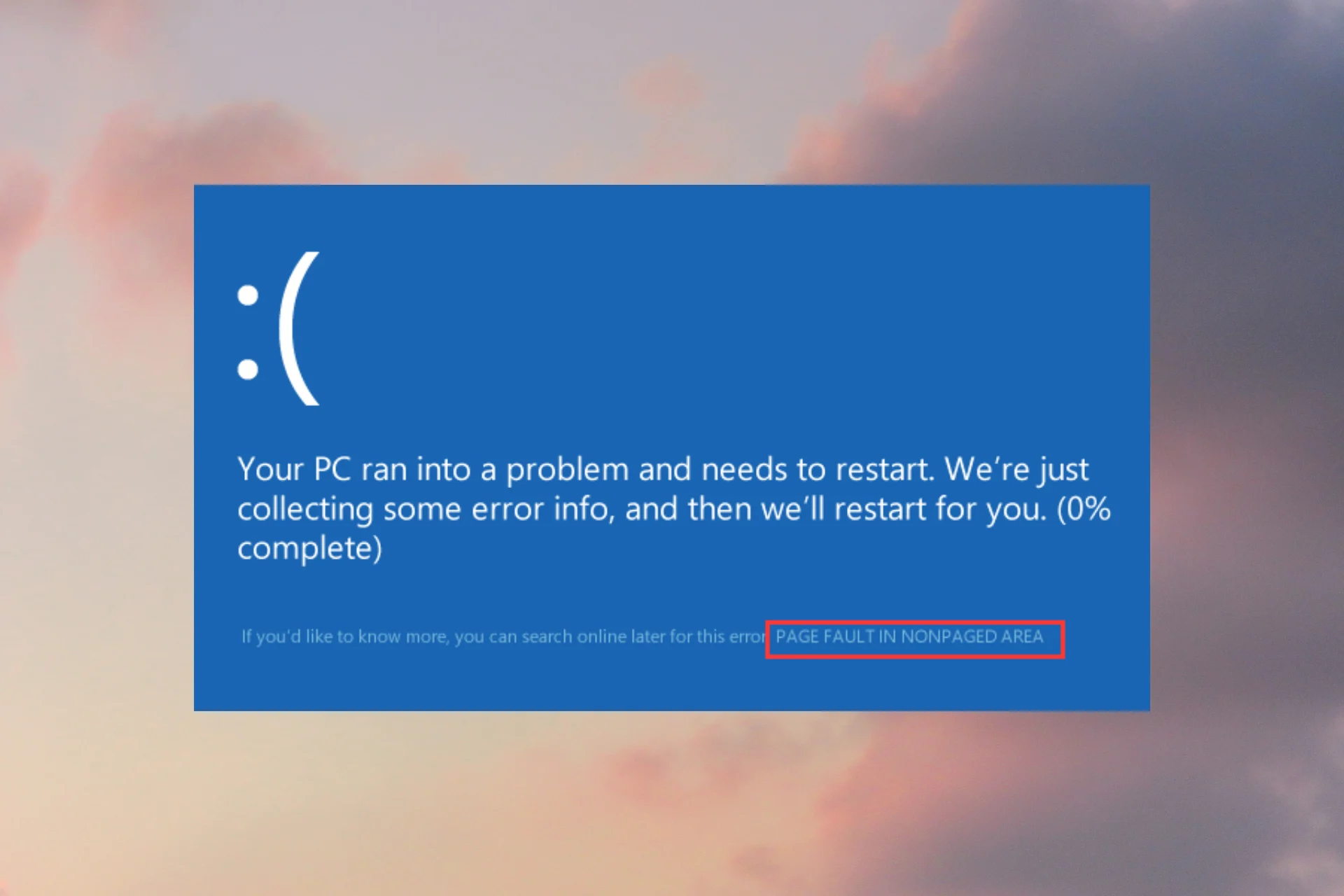 Miért jelenik meg a „Page Fault in Nonpaged Area” hiba Windows 10 alatt, és hogyan javíthatod?