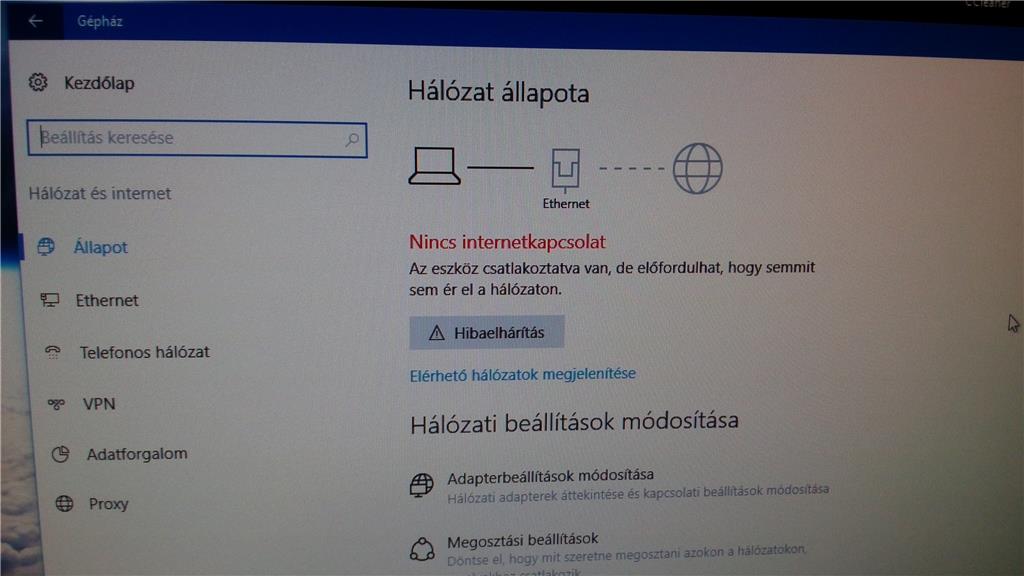 Windows 10: Hálózati protokoll hibák javítása