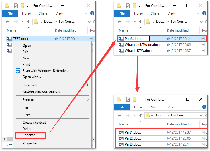 Hogyan egyesítsünk több dokumentumot a Microsoft Word-ben?