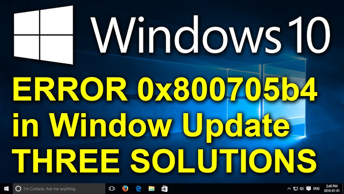 Hogyan javítsuk ki a Windows Update 0x800705b4 hibakódot?