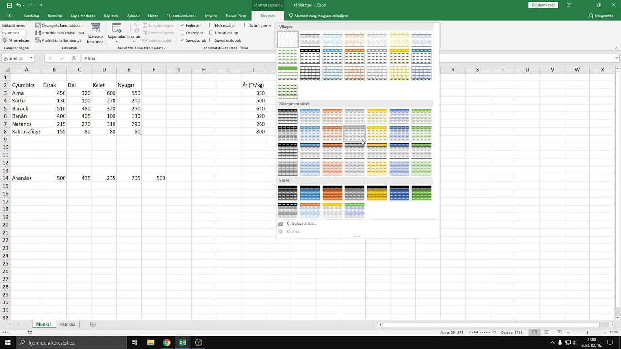 Hogyan készítsünk hatékony táblázatokat Microsoft Excel segítségével?