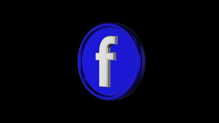 3d-facebook-circle-icon-transparent-background-alpha-free-free-video