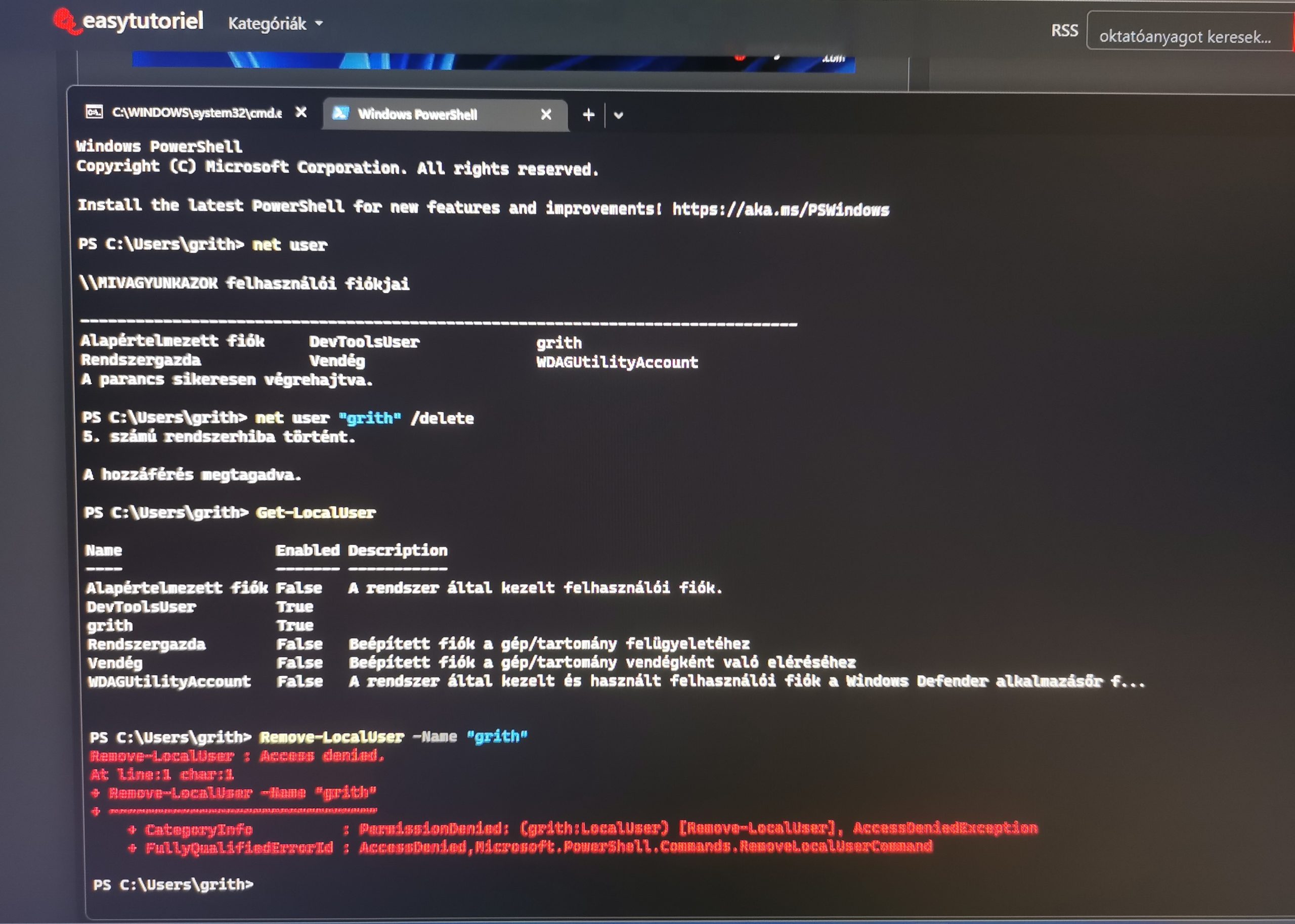 netplwiz.exe – Mi a teendő, ha véletlenül létrehoztál egy fiókot a Windows 11-ben?