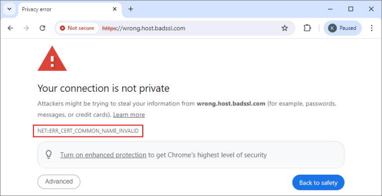 err-cert-common-name-invalid