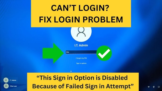 Windows 11 belépési probléma megoldása: PIN-kód tiltás
