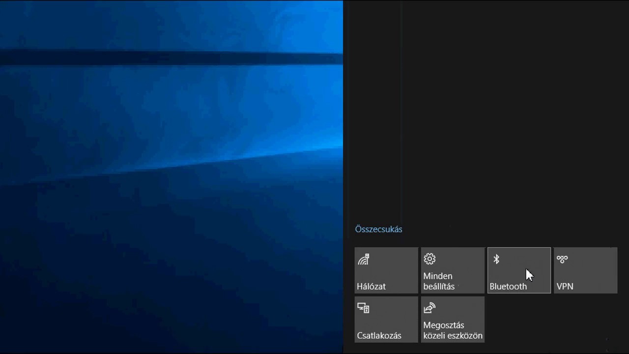 Hogyan kell bekapcsolni a Bluetooth alkalmazást Windows 10 rendszeren?