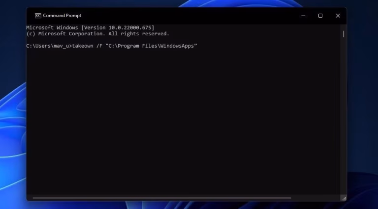 takeown-command