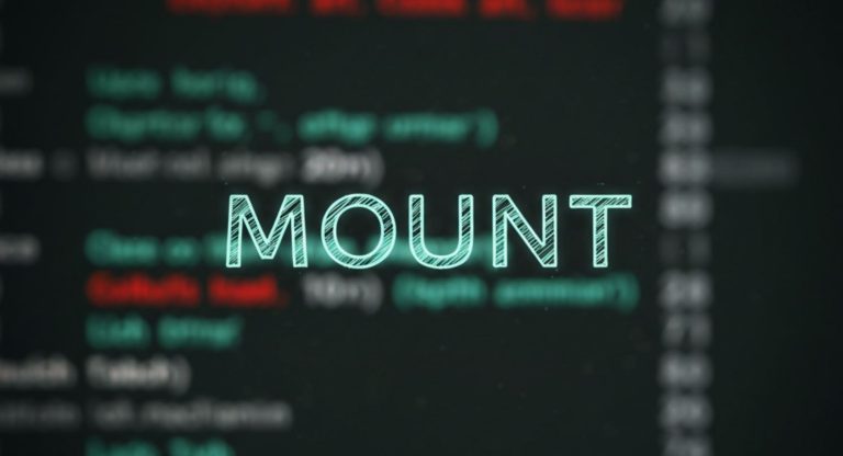 Mount parancs linux