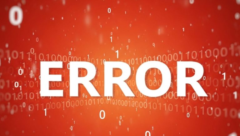error