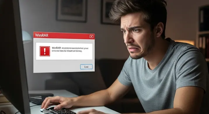 WinRAR hibaüzenetek és működési problémák: miért csinálja ezt?