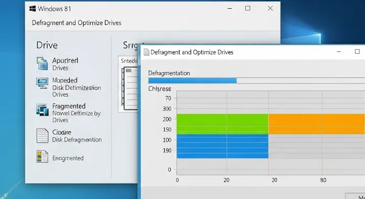 Lemezfragmentáció Windows 8.1 alatt: okok és kezelés