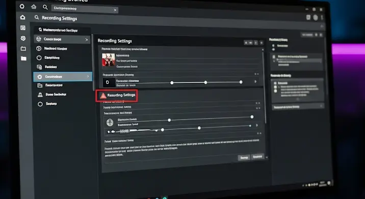 AMD Gaming Evolved: felvétel beállítások módosítási problémái