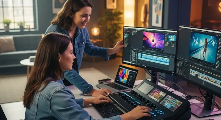 Videószerkesztés Lányokkal: Milyen Programmal Készülhetett Ez a Látványos Videó?