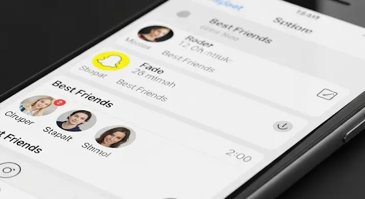 Snapchat best friend funkció hiánya iPhone-on frissítés után