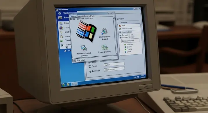 Internet beállítása Windows 95-ön: régi rendszerek hálózati kapcsolatai
