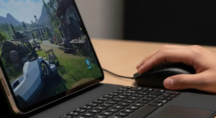 OnLive egér érzékenység beállítása Androidon billentyűzettel és egérrel