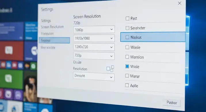 Képfelbontás beállítása Windows 8-ban: részletes útmutató
