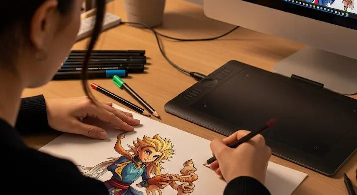 Rajztudás szükségessége Photoshophoz és animációs programokhoz