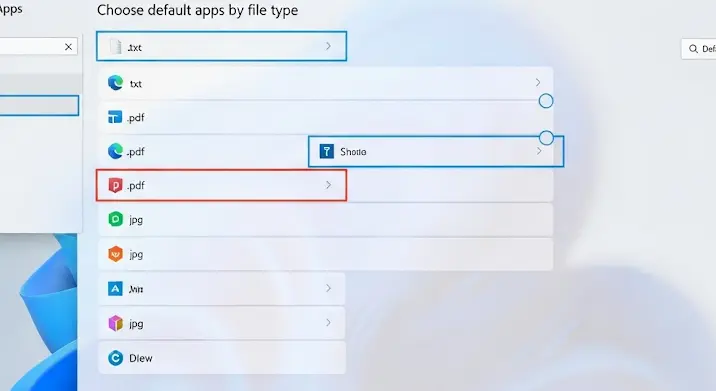 Alapértelmezett program visszaállítása Windowsban